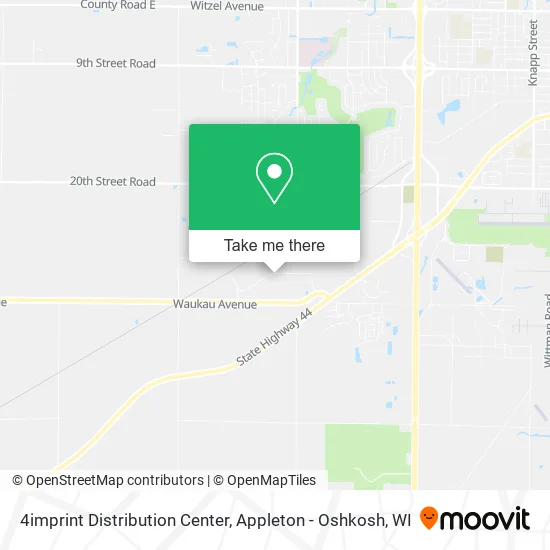 4imprint Distribution Center map