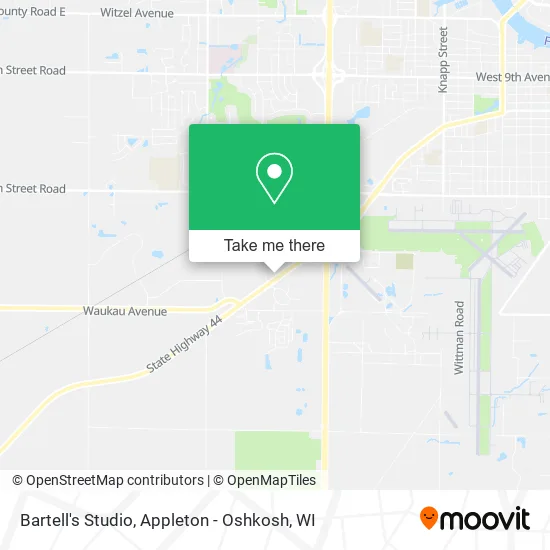Mapa de Bartell's Studio