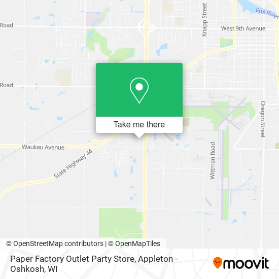 Paper Factory Outlet Party Store map