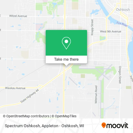 Spectrum Oshkosh map