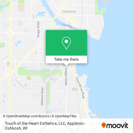 Touch of the Heart Esthetics, LLC map