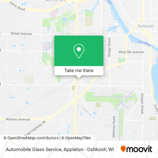 Automobile Glass Service map