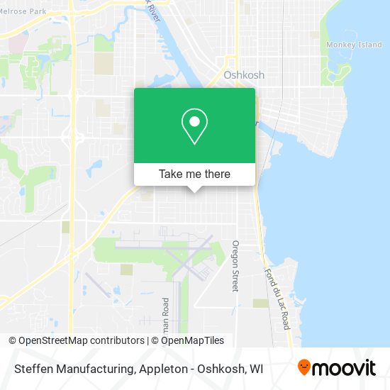 Steffen Manufacturing map