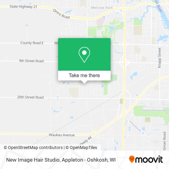 New Image Hair Studio map