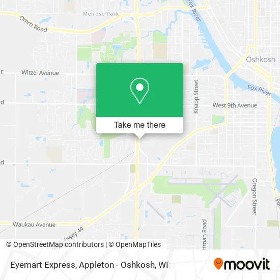 Mapa de Eyemart Express