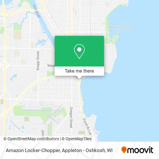 Amazon Locker-Chopper map