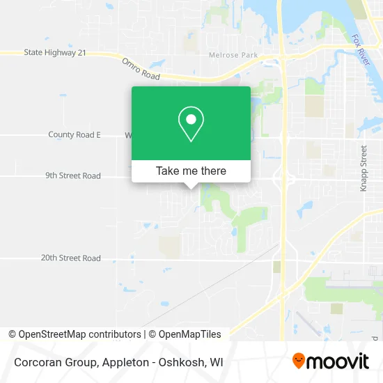 Corcoran Group map