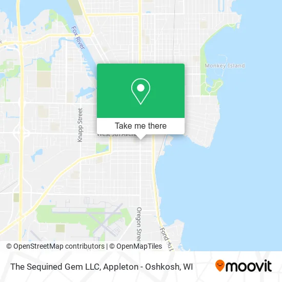 The Sequined Gem LLC map