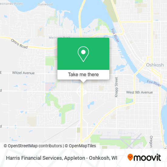 Mapa de Harris Financial Services