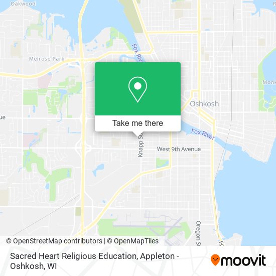 Mapa de Sacred Heart Religious Education