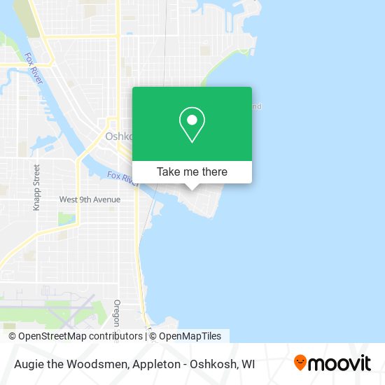 Augie the Woodsmen map