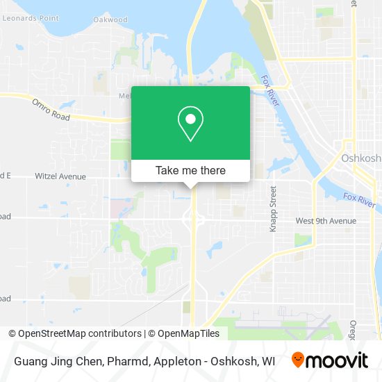 Mapa de Guang Jing Chen, Pharmd