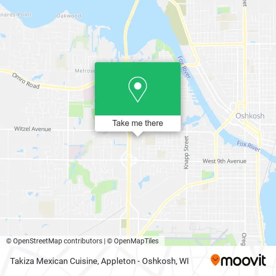 Takiza Mexican Cuisine map