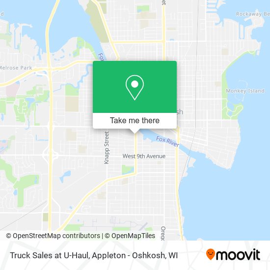 Truck Sales at U-Haul map