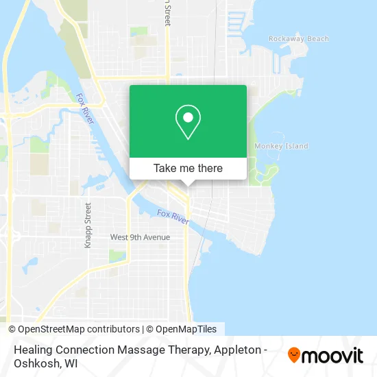 Healing Connection Massage Therapy map