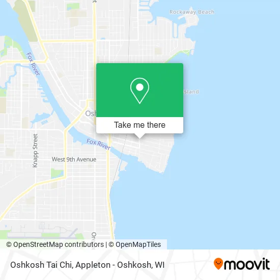 Oshkosh Tai Chi map