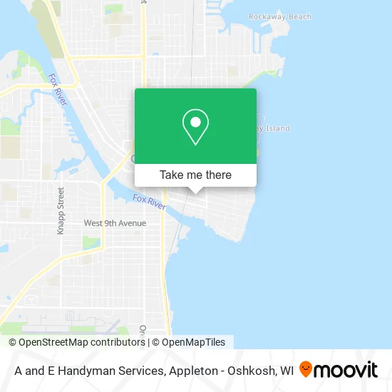 A and E Handyman Services map