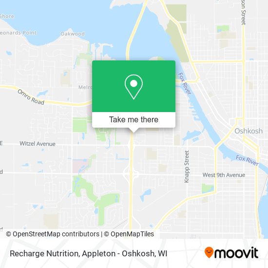 Recharge Nutrition map