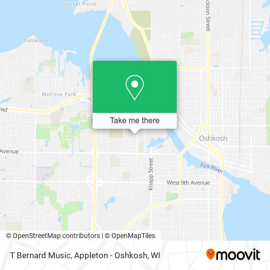 T Bernard Music map
