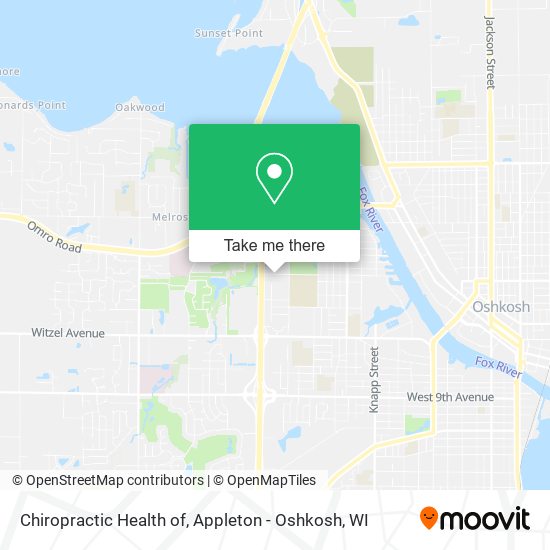 Chiropractic Health of map
