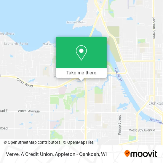 Mapa de Verve, A Credit Union