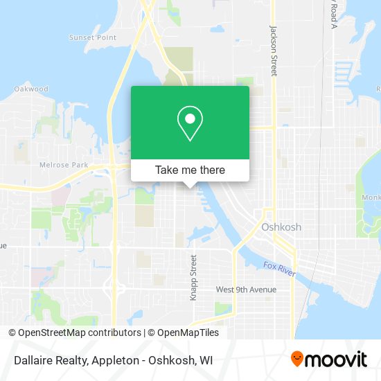 Dallaire Realty map