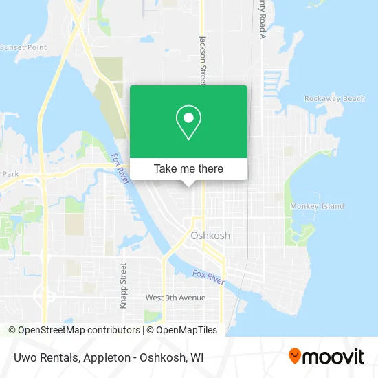 Uwo Rentals map