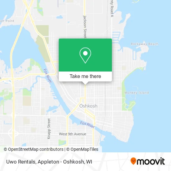 Uwo Rentals map