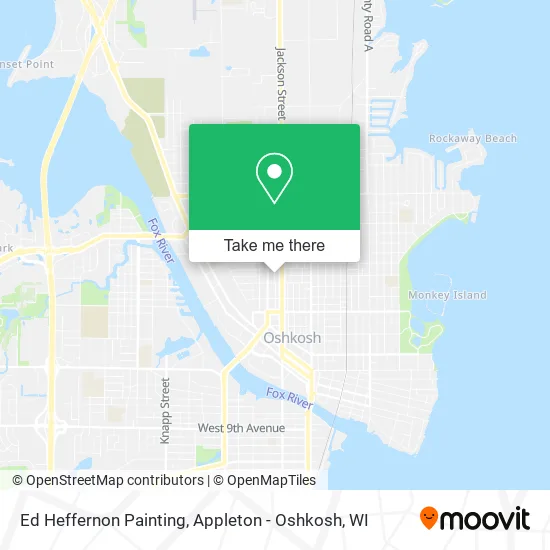 Ed Heffernon Painting map