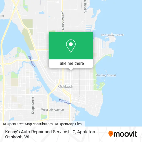 Kenny's Auto Repair and Service LLC map