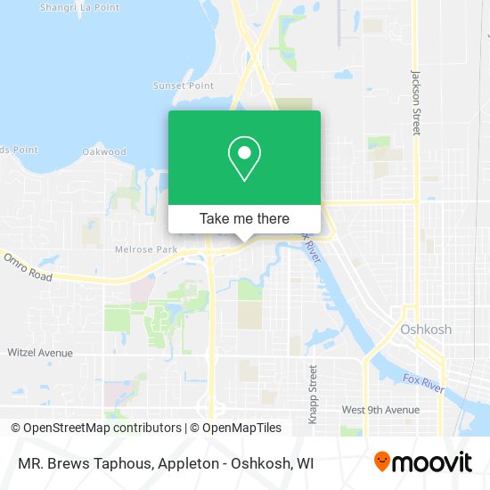 MR. Brews Taphous map