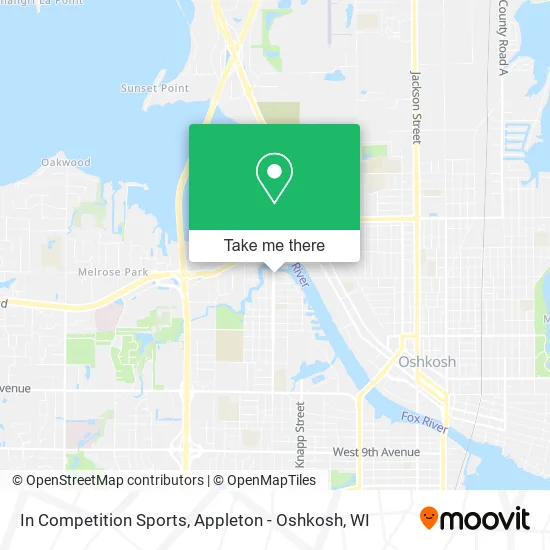 In Competition Sports map