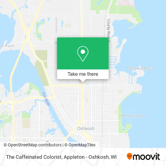 The Caffeinated Colorist map