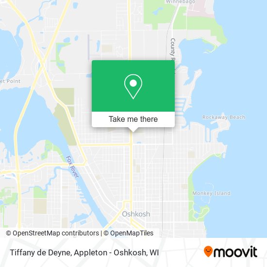 Mapa de Tiffany de Deyne