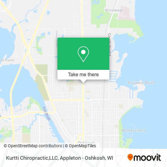 Kurtti Chiropractic,LLC map