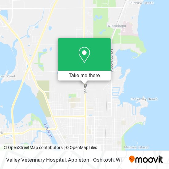 Valley Veterinary Hospital map