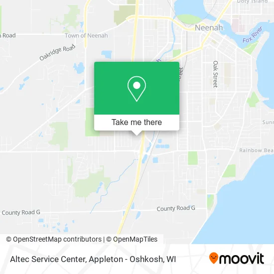 Altec Service Center map