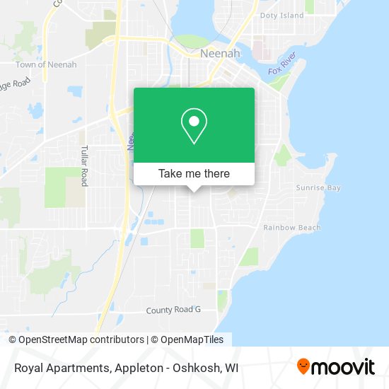 Mapa de Royal Apartments