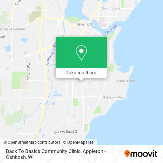 Back To Basics Community Clinic map