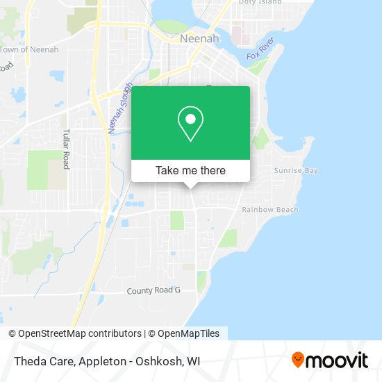 Theda Care map