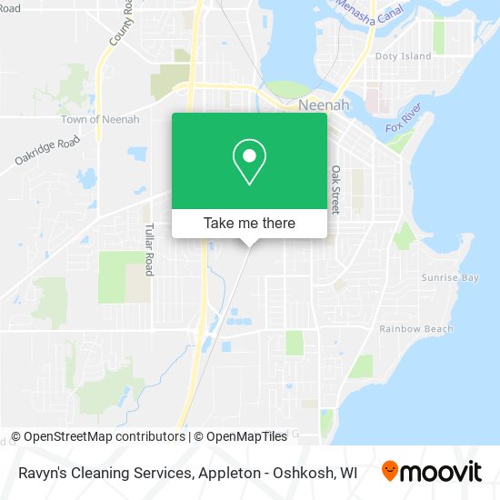Ravyn's Cleaning Services map