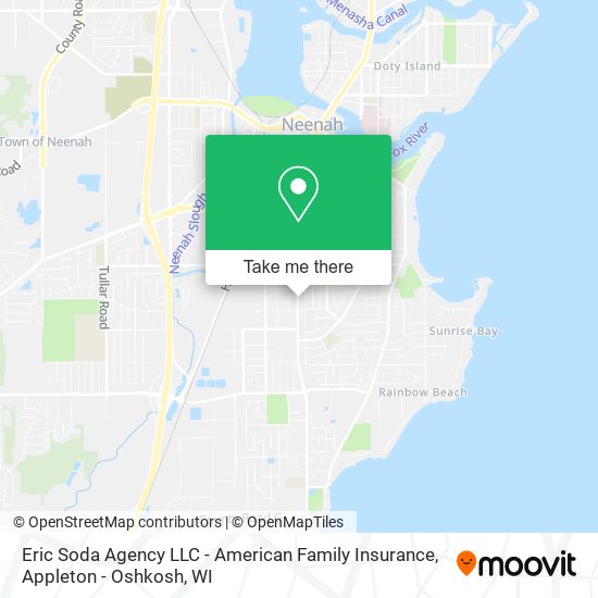 Eric Soda Agency LLC - American Family Insurance map