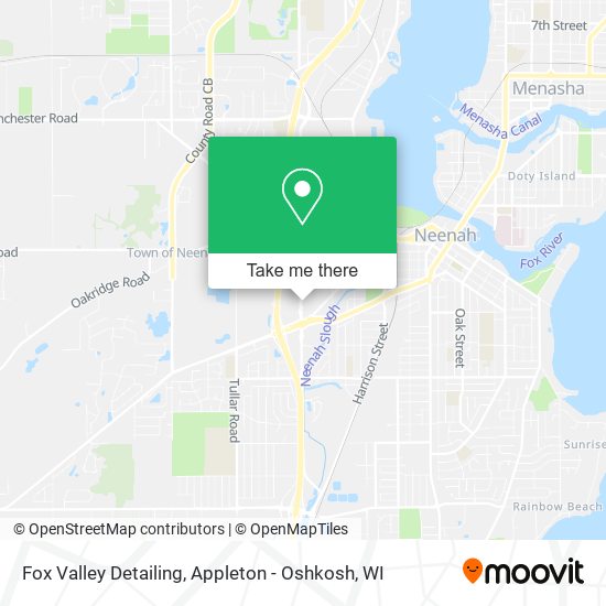 Fox Valley Detailing map