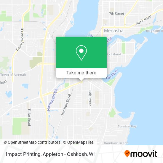 Mapa de Impact Printing