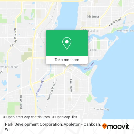 Park Development Corporation map