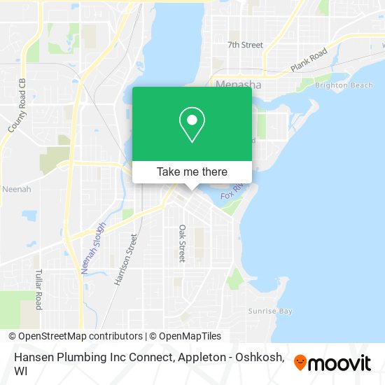 Mapa de Hansen Plumbing Inc Connect