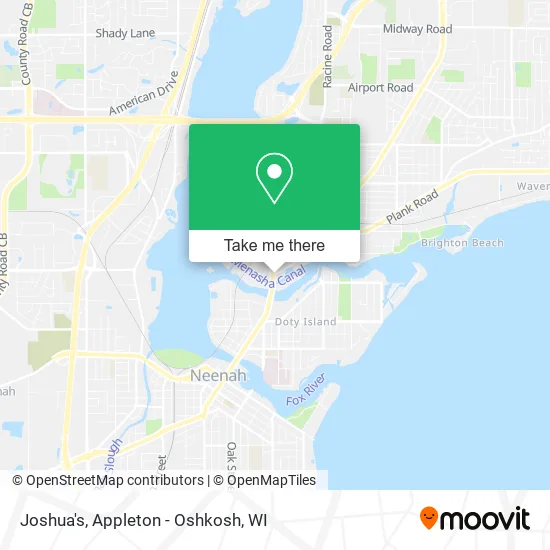 Mapa de Joshua's
