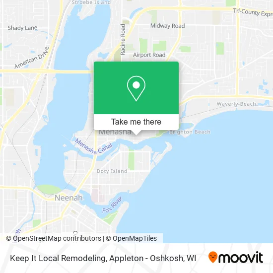 Keep It Local Remodeling map