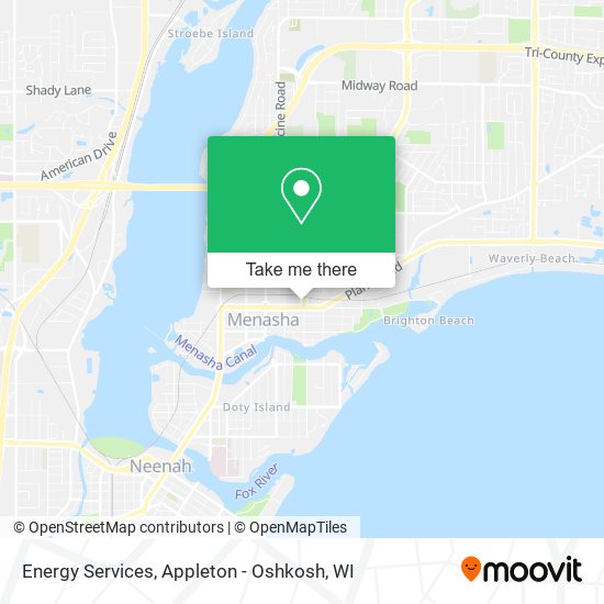 Energy Services map