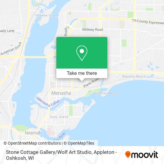 Stone Cottage Gallery / Wolf Art Studio map